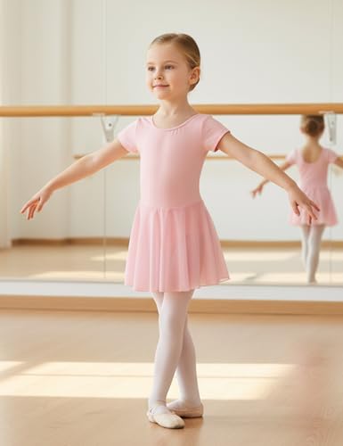 Ballet Leotards for Girls - 4-6 Years / Pink