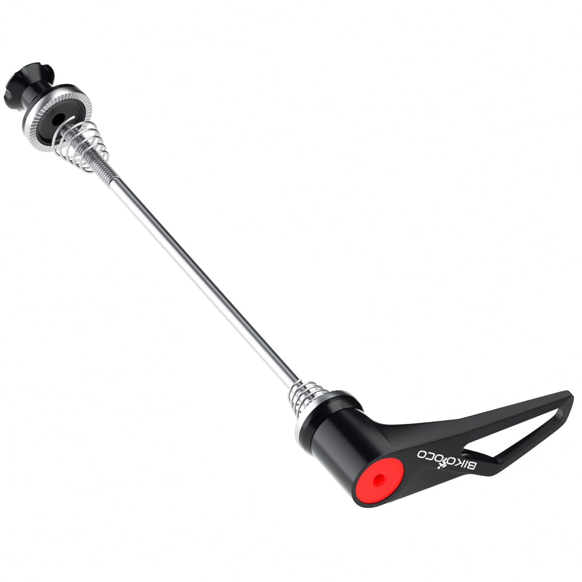 BIKOOCO Ultra High Strength Titanium Alloy Bike Axle Skewer Set for Quick Release - 100mm Front/130mm Rear for Road Bike
