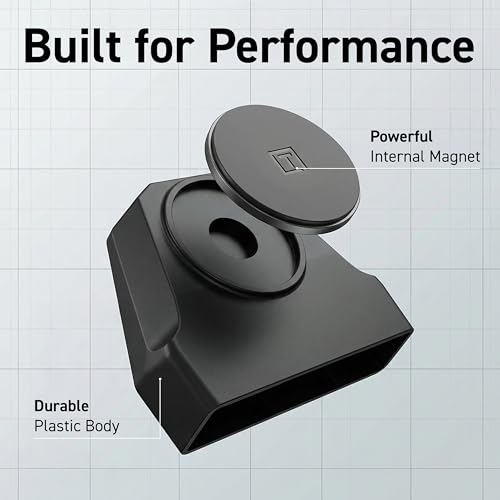 Magnetic Phone Holder for Concept2 PM5 Monitor - Easy Install
