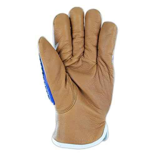 MAGID Thermal Work Gloves Leather, 1 Pairs, Size Men's (Fits Large) (TRX843W)