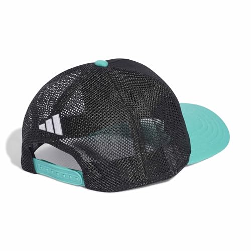 Mercedes-AMG Petronas Formula One Team Flatbrim Cap - One Size Black/Semi Mint Rush
