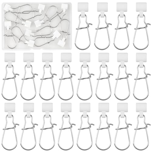 Heavy Duty Stainless Steel Fishing Line Sinker Slides - 10pcs Duo-Lock Snap