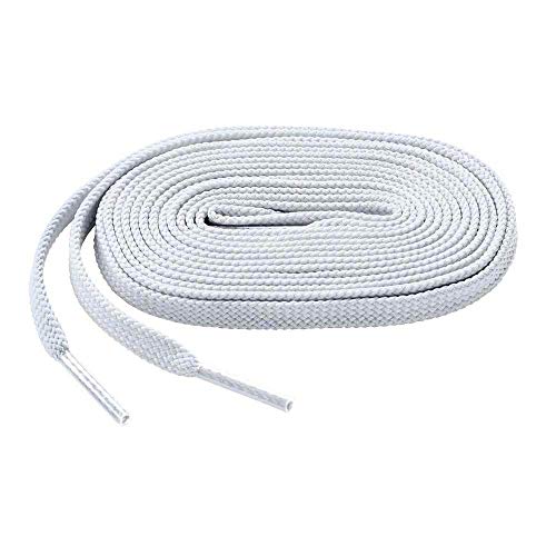Shoe Laces - 51" White Replacement Laces for All Shoes