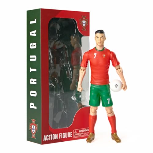 Cristiano Ronaldo 8-Inch Portugal Action Figure - Collectible Toy