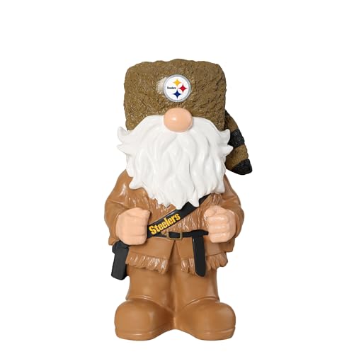 Pittsburgh Steelers Frontiersman Americana Gnome - 10 Inch