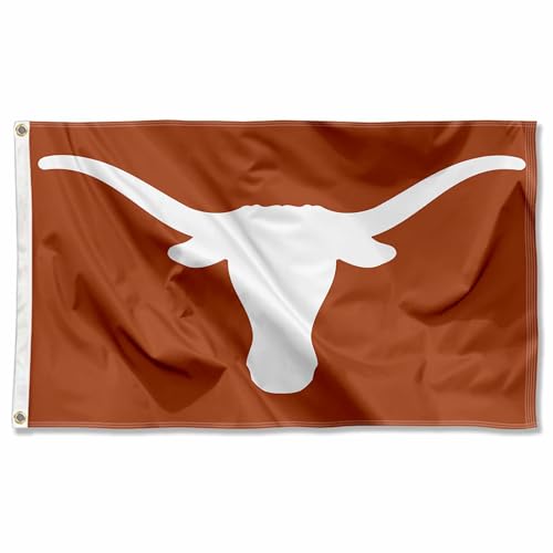 Texas Longhorns College Flag - 3'x5' Durable Polyester with Grommets