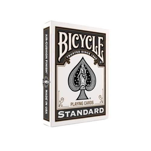 Bicycle Black Playing Cards - Standard Index Poker Deck
