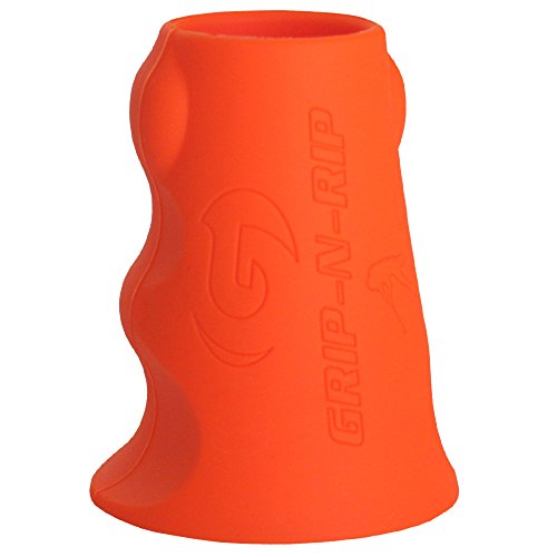 Ergonomic Baseball/Softball Bat Grip - Orange | Comfortable Control