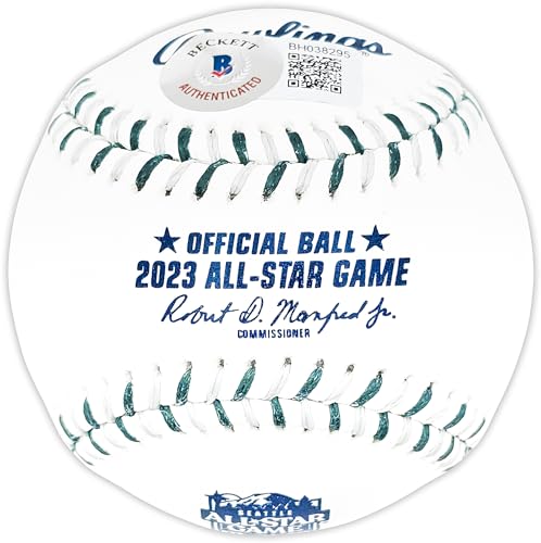Julio Rodriguez Autographed 2023 All Star Game Baseball - Certified