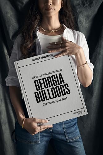 Personalized Georgia Football Newspaper History Book - A3 Hardcover