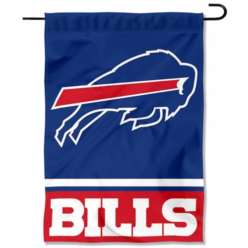 Buffalo Bills Double-Sided Garden Flag - 12.5 x 18 in