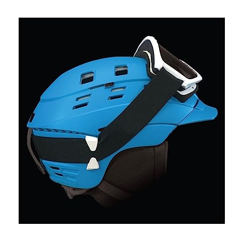 Goggle Grip System for Helmets - White