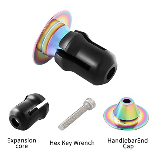 Bicycle Handlebar End Plugs - Black No Logo - Fits Most Bikes