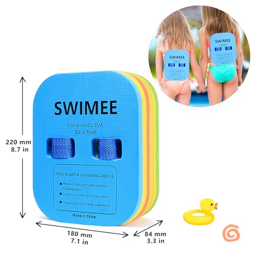 SWIMEE Small Back Float Swim Trainer for Kids Toddler Swimming Safety Aid