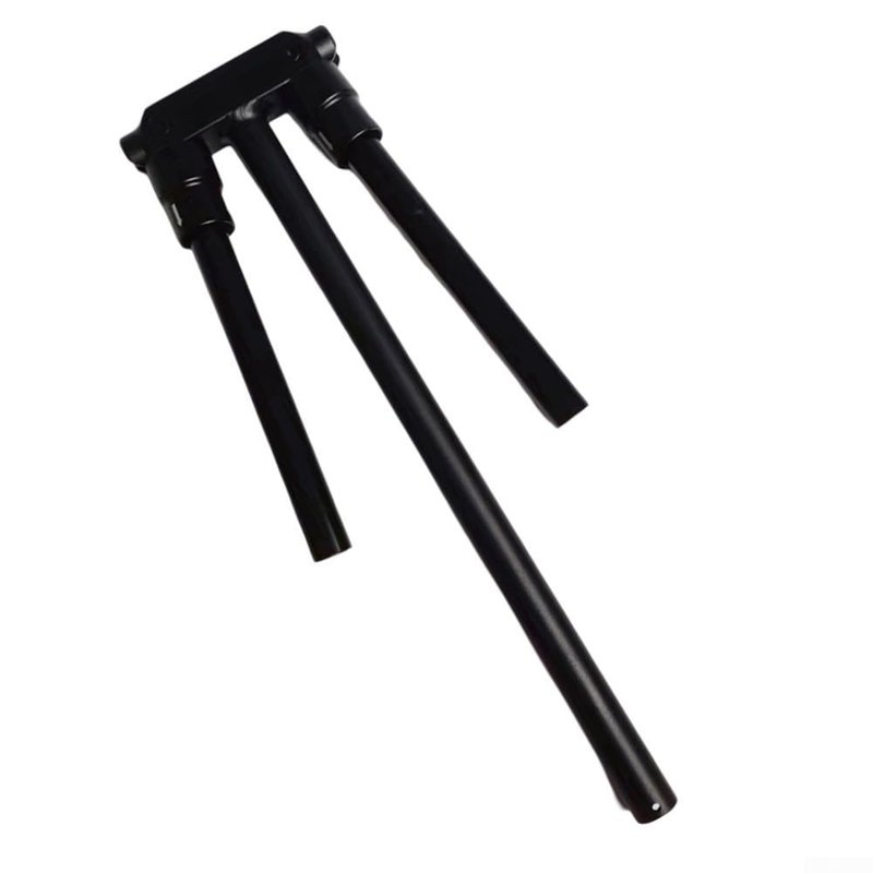 10 Inch Folding Scooter Handlebar Metal T-Bar Handle Replacement for Kugoo Electric Scooter, Easy Install Compatible Accessory, Black, 450mm Length