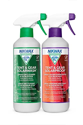 Tent & Gear Care Duo-Pack: Cleaner & Waterproofing Spray