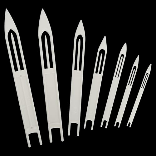 Plastic Weaving Needles Kit - 7 Sizes for Net Making & Repair