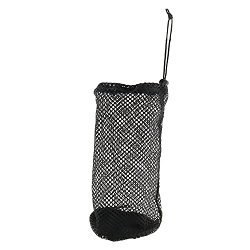 Nylon Mesh Golf Pouch - Holds 48-56 Balls, Adjustable Drawstring