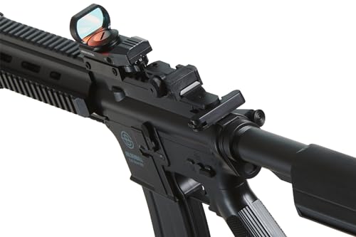 Airsoft AEG K418 Tactical Rifle with Adjustable Stock, Battery & Charger