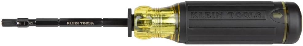 20-in-1 Klein Tools Impact Driver Set - SAE Sockets & Screwdriver with Phillips, Slotted, Square, Torx Tips