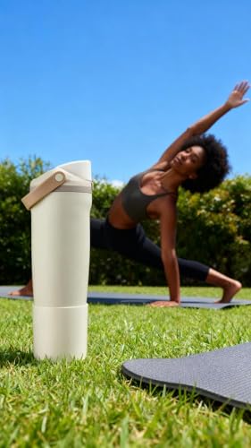 Silicone Protective Boot for 30oz & 40oz Water Bottles - Lightly Toasted