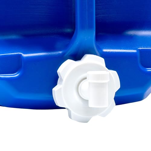 WaterPrepared 7 Gallon ReadyJug Emergency Water Tank with Spigot - Blue, Pack of 1 (896 Ounces)
