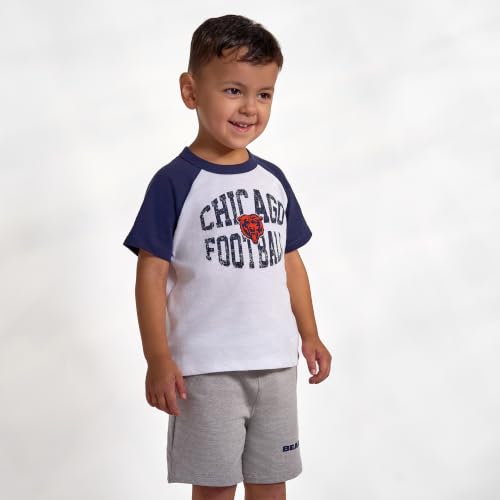 NFL Baby T-Shirt and Shorts Set - Unisex Cotton Outfit