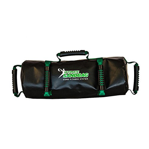 Adjustable Fitness Sandbag Core Package with Filler Bags 5-20lbs - Black/Sand