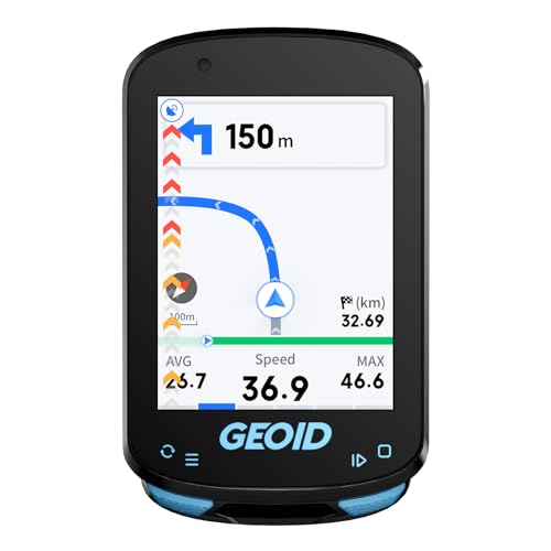 CC600 Wireless Bike Computer - Color Screen, GPS Navigation, WiFi & Bluetooth