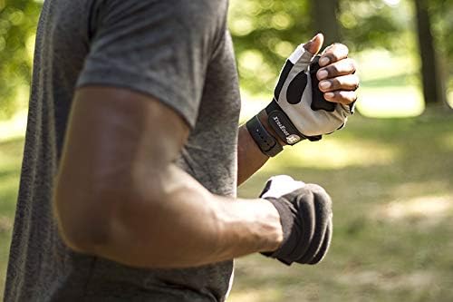 XtraEdge Weighted Gloves (Large Tight Fitting) - 1 Pound Each Glove for Faster Running, Sculpting and Cardio Aerobics