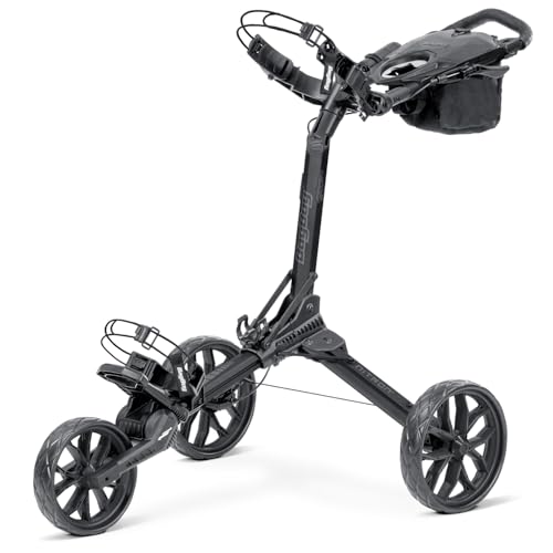 Nitron Golf Push Cart with Auto-Open Technology - One Size Black/Slate