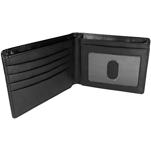 Bi-fold Wallet with Large San Francisco 49ers Logo - Black