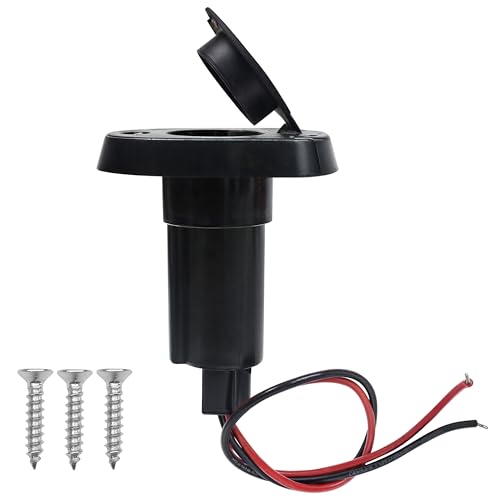 Marine Boat Stern Light Socket Base 3/4" 2-Prong Replacement for Navigation & All-Round Lights