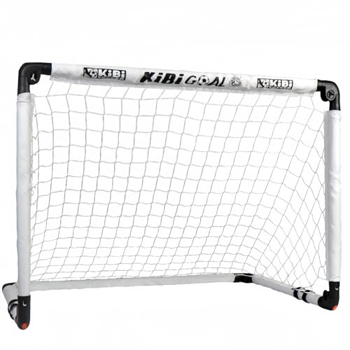 Foldable Mini Soccer Goal for Kids - 35.43in x 23.62in - White