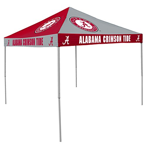 9x9 Foot Tailgating Canopy Tent - Alabama Crimson Tide