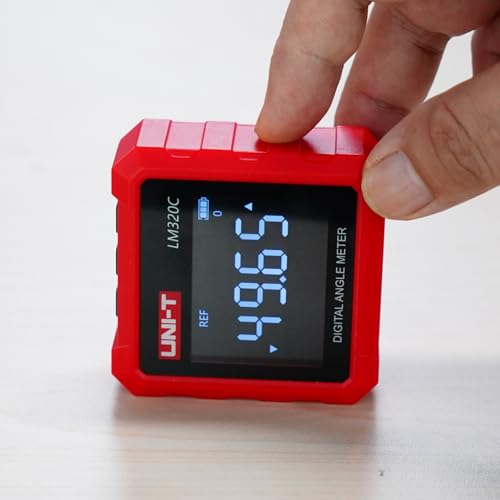 Digital Inclinometer with Magnetic Base - 4x90° Range, ±0.2° Accuracy