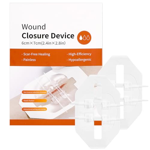 Emergency Wound Closure Strips - 2PCS Zip Stitch Kit, 6x7cm