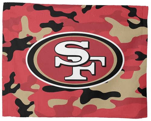 San Francisco 49ers Camo Rally Towel - 15 x 18 Inches