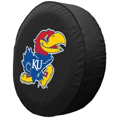 Kansas Jayhawks Exact-Fit Tire Cover - D10 (30.75"x10")