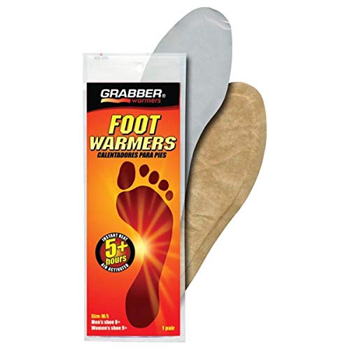 Foot Warmer Insoles - Adhesive Thermal Shoe Inserts for Cold Weather