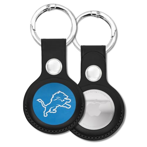 NFL Detroit Lions AirTag Holder Keychain - 2-Pack for Dogs & Cats