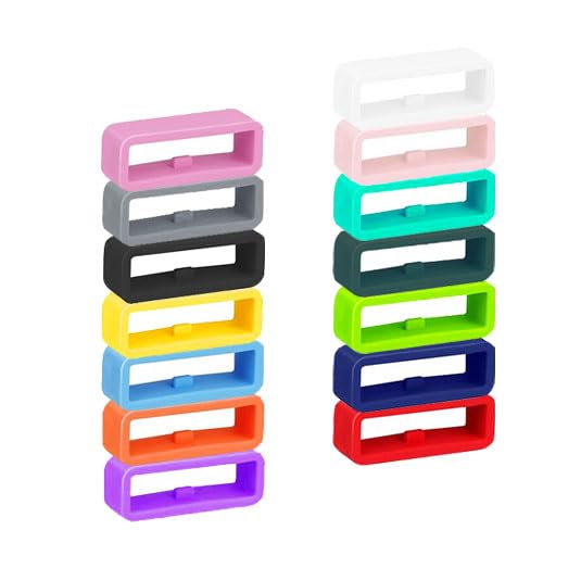 Silicone Fastener Rings for Wristband Protectors - 14-Pack