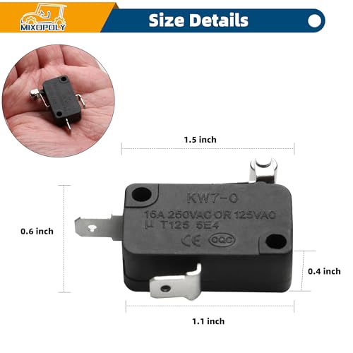 Golf Cart Micro Switch 25861-G01 for EZGO TXT Models