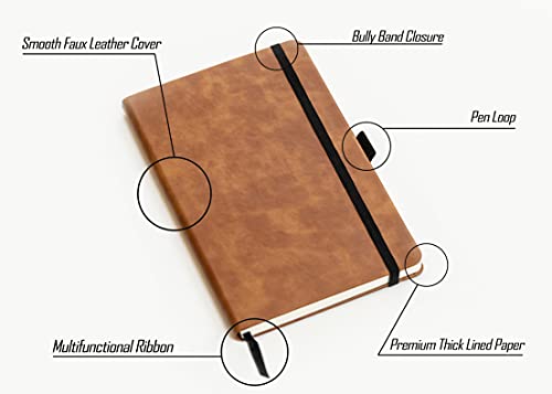 Texas Longhorns Journal Notepad with Pen Loop - 8.25" x 5.25"