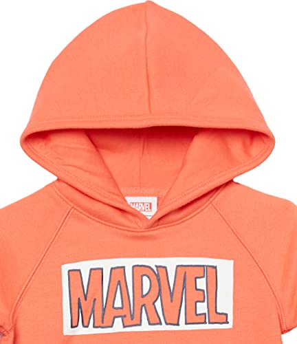 Marvel Logo Fleece Pullover Hoodie for Girls - XX-Large