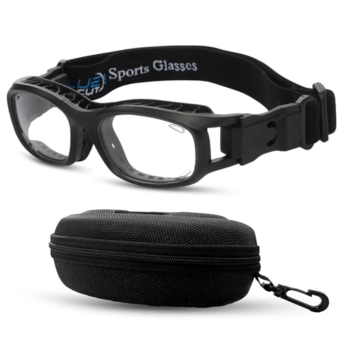 Youth Sports Goggles for Basketball, Soccer & Pickleball - Black