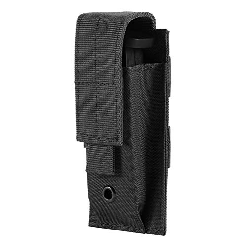 Tactical Pistol Mag Pouch - Single Open-Top - Black