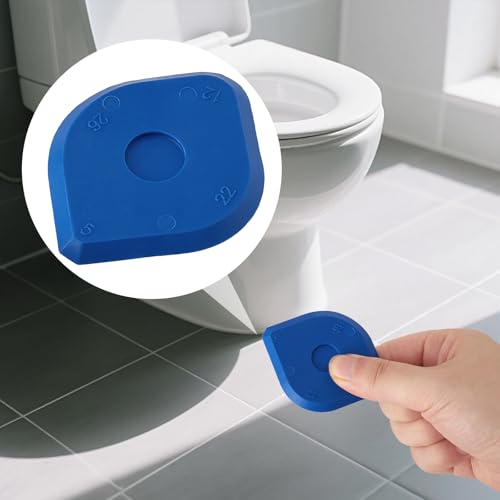 Caulk Tool Kit - 12-Piece Plastic Silicone Caulking Tools for Tile Sealing & Grouting Silicone Finishing Tools for Tile and Grout Smoothing(Blue)