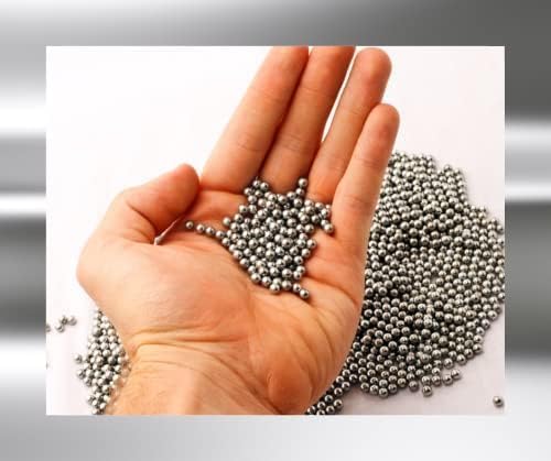 BC Precision | 1000 Ct Silver Zinc Plated Metal BBS - 4.5mm (.177 Cal) for Air Guns