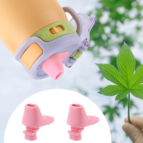 Silicone Spout Replacement for Ello Pop & Fill Water Bottles - 2 Pack